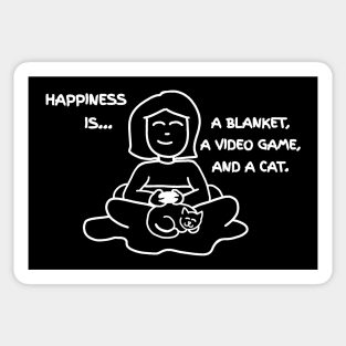 Happiness Is... (For Dark Shirts) Sticker